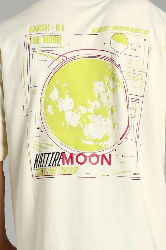 Kattire Moon Oversized T-Shirt - The Kattire
