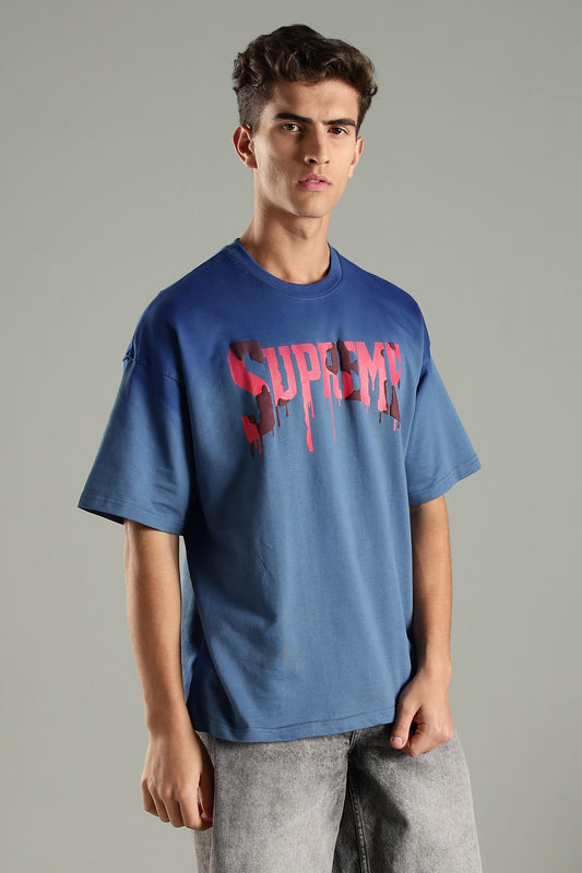 Supreme Graphic Oversized T-Shirt - The Kattire