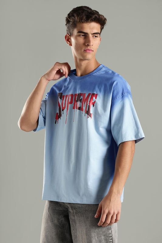 Supreme Graphic Oversized T-Shirt - The Kattire
