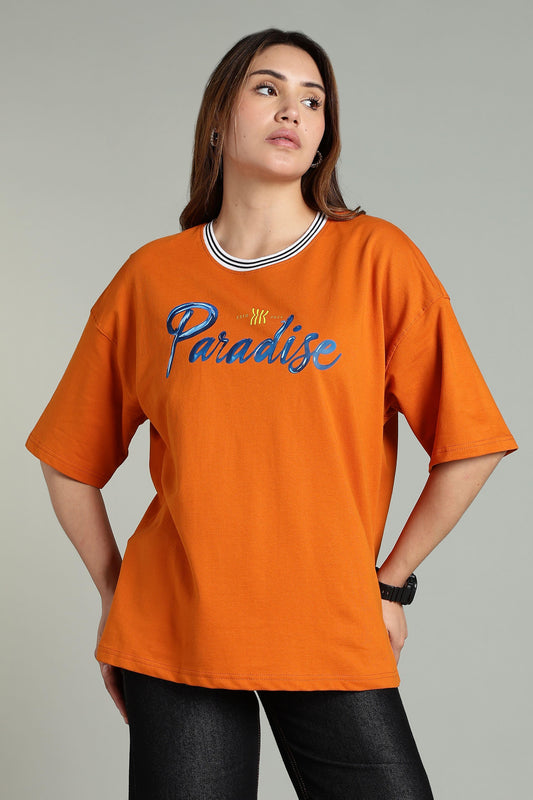 Paradise Graphic Oversized T-Shirt - The Kattire