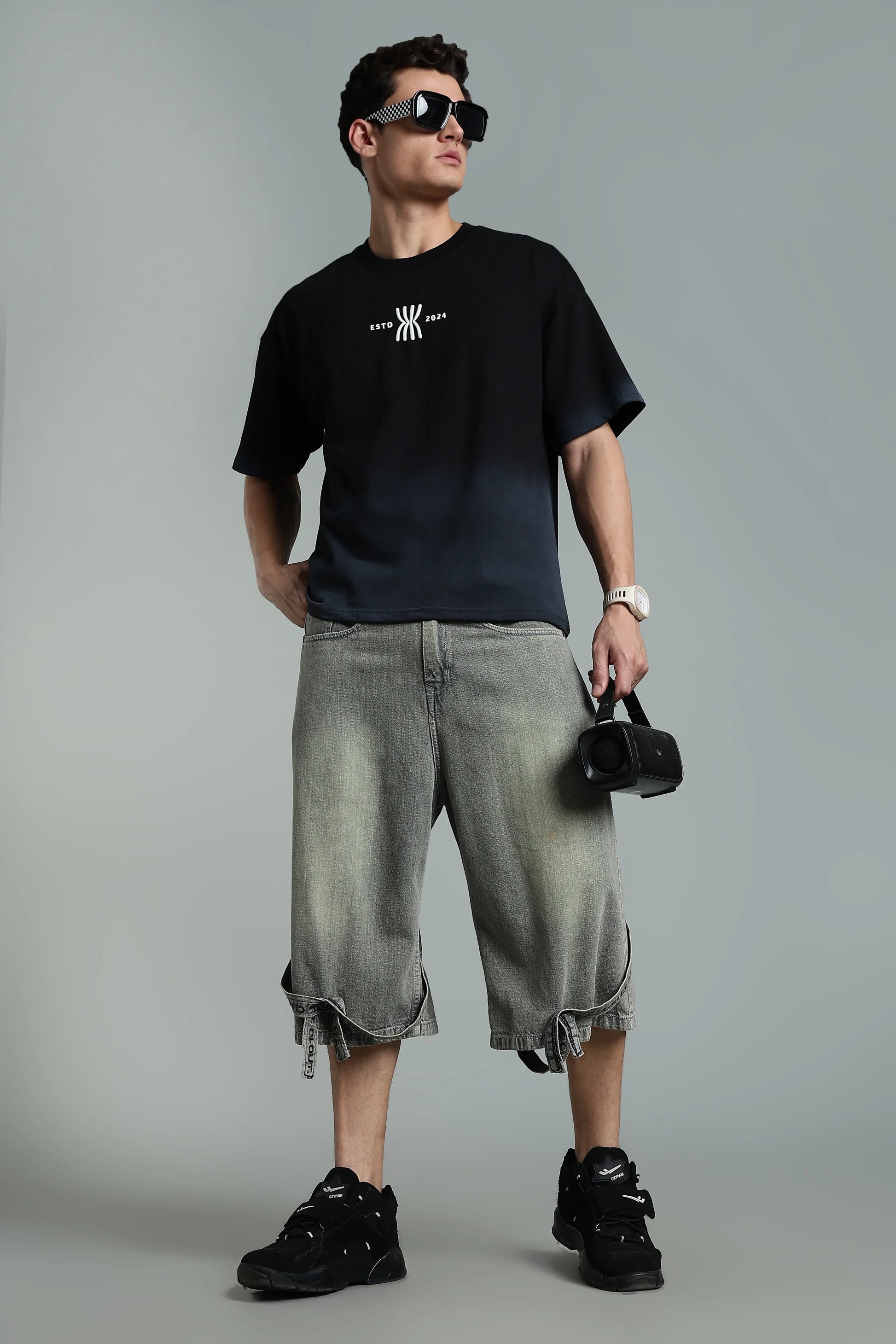 Mint Fade Oversized T-Shirt - The Kattire