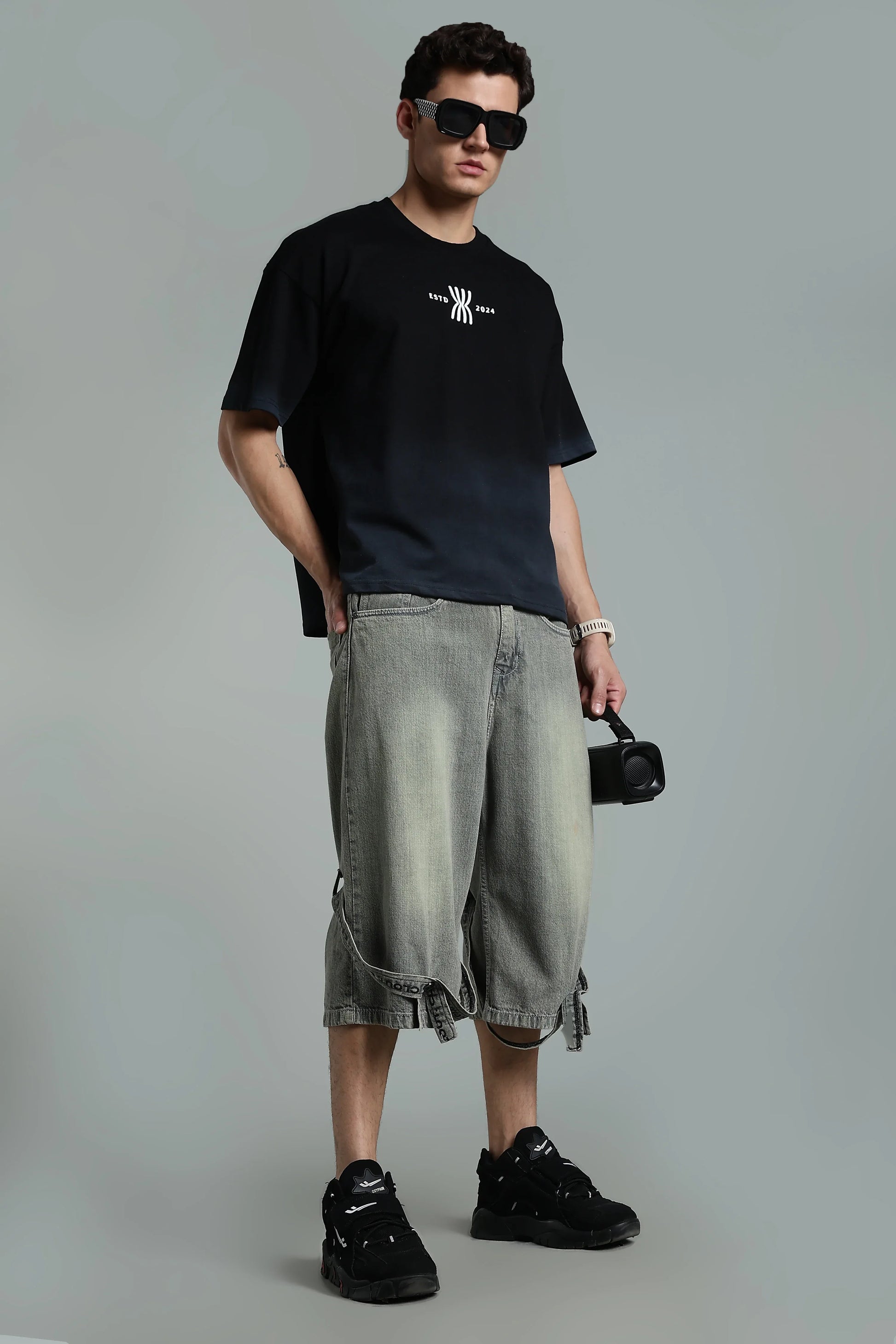 Mint Fade Oversized T-Shirt - The Kattire