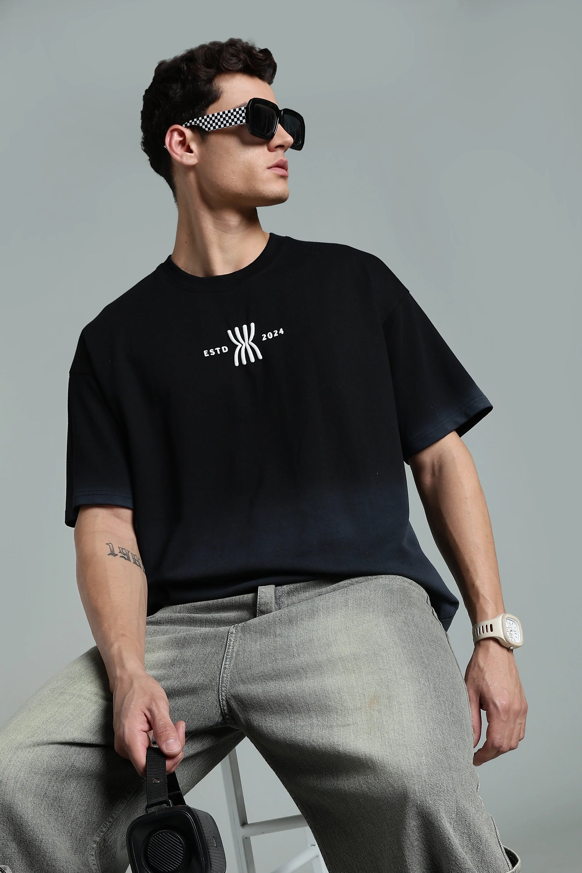 Mint Fade Oversized T-Shirt - The Kattire