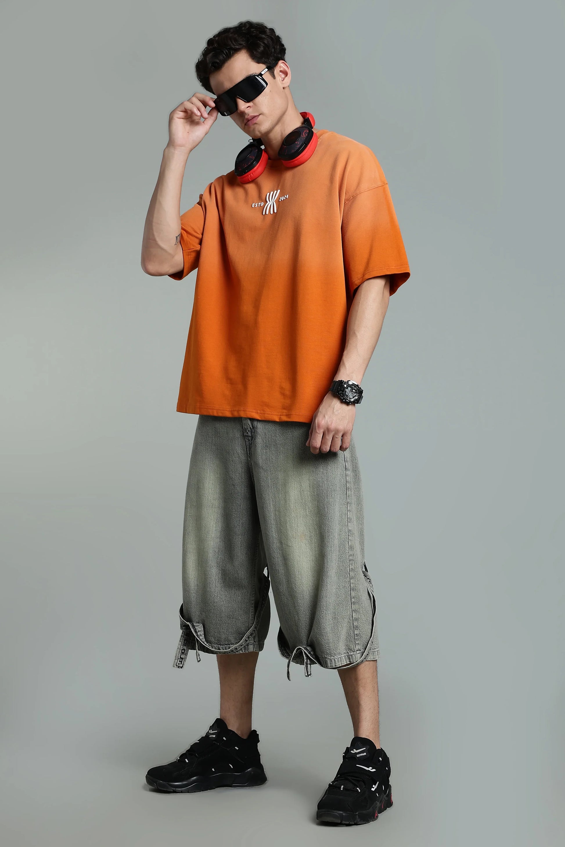 Mint Fade Oversized T-Shirt - The Kattire