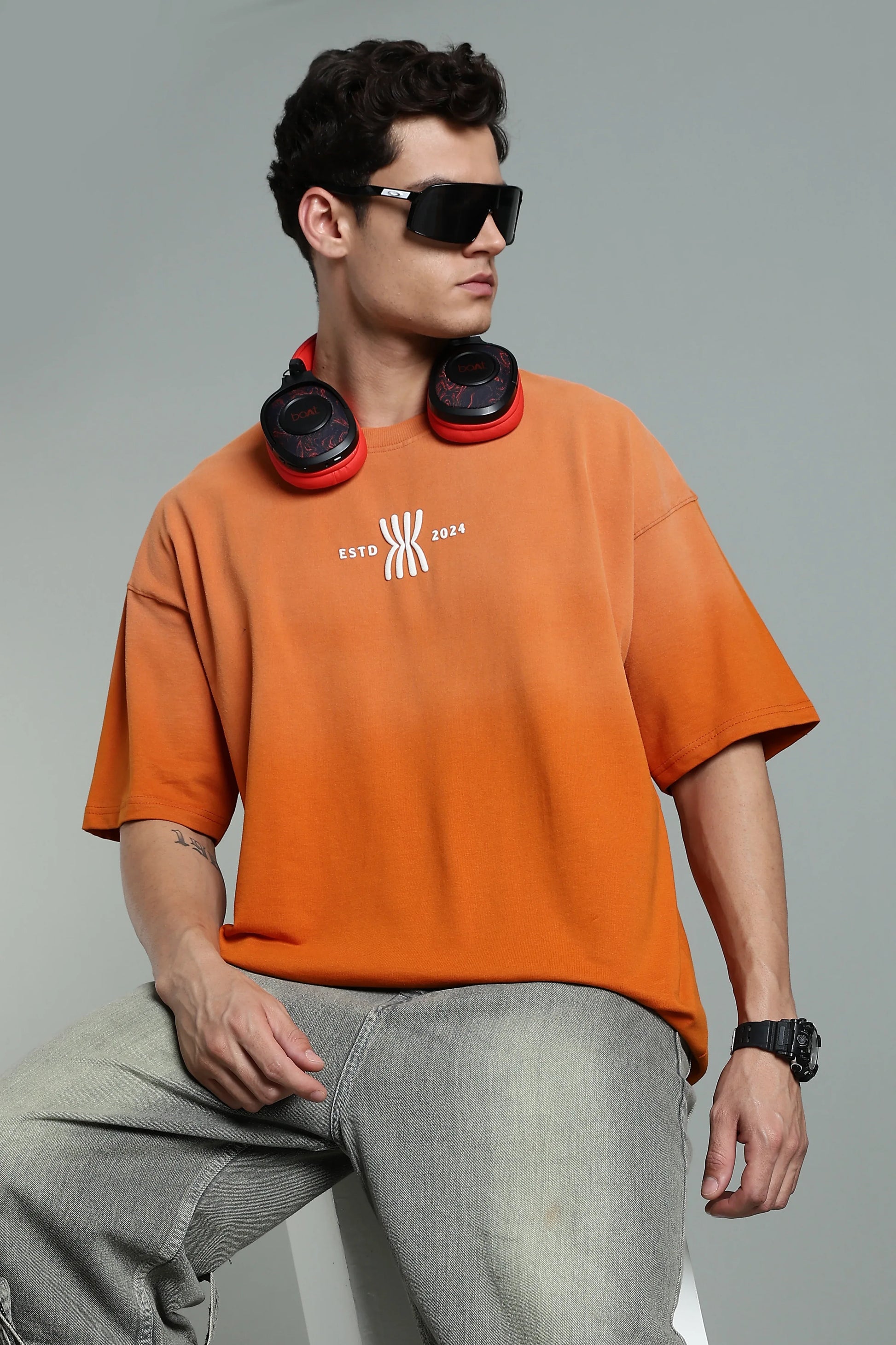 Mint Fade Oversized T-Shirt - The Kattire