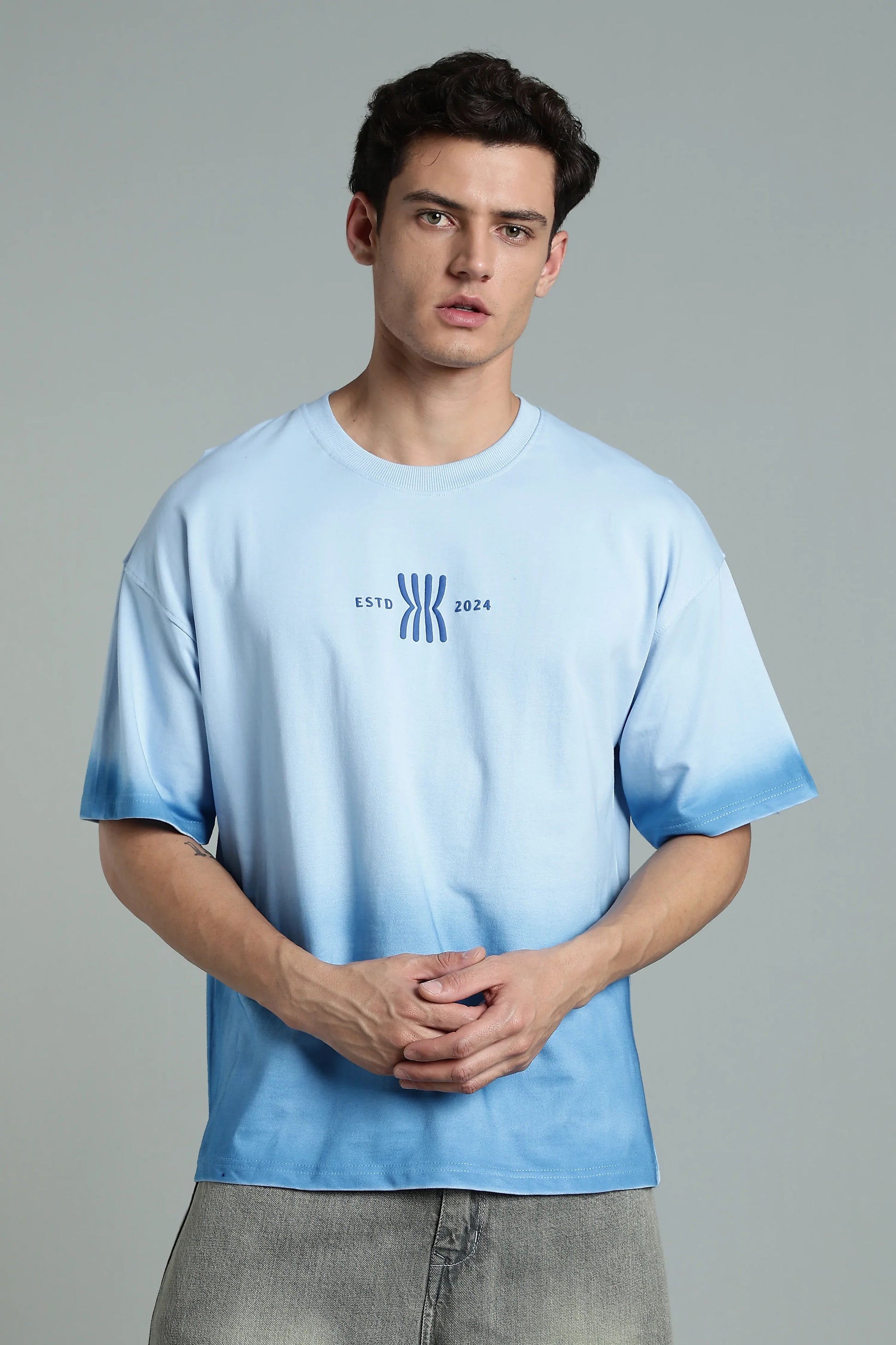 Mint Fade Oversized T-Shirt - The Kattire