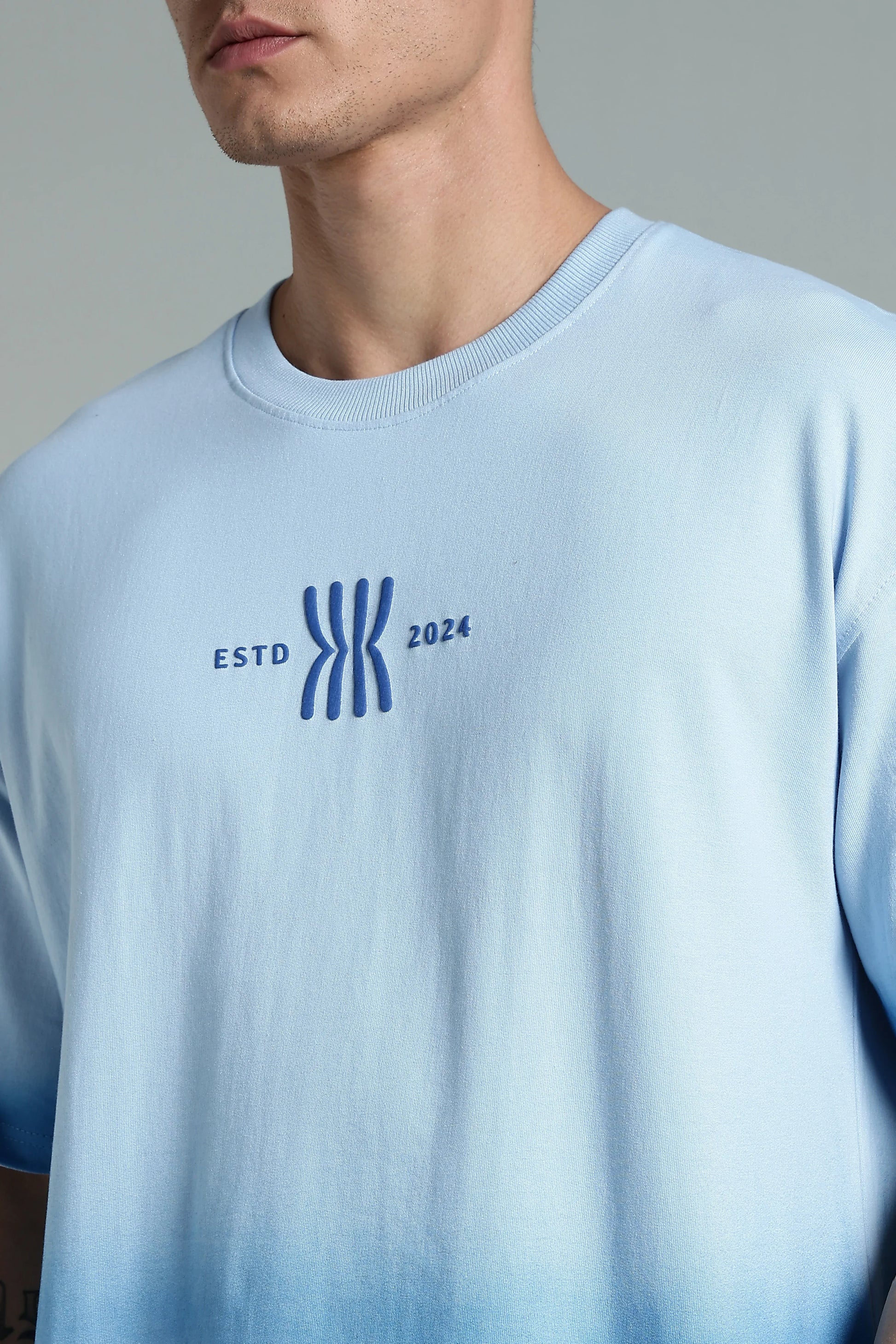 Mint Fade Oversized T-Shirt - The Kattire