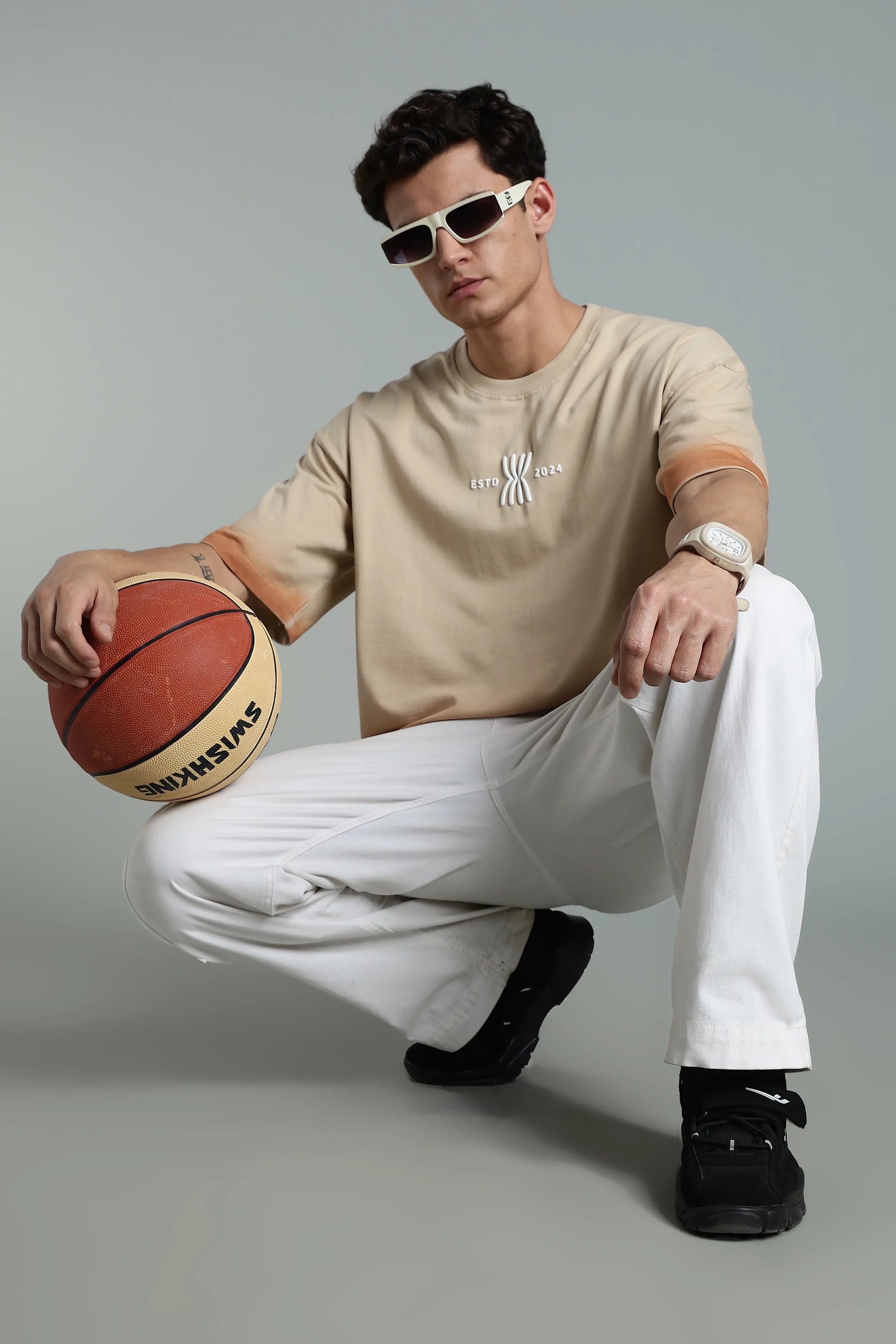 Mint Fade Oversized T-Shirt - The Kattire