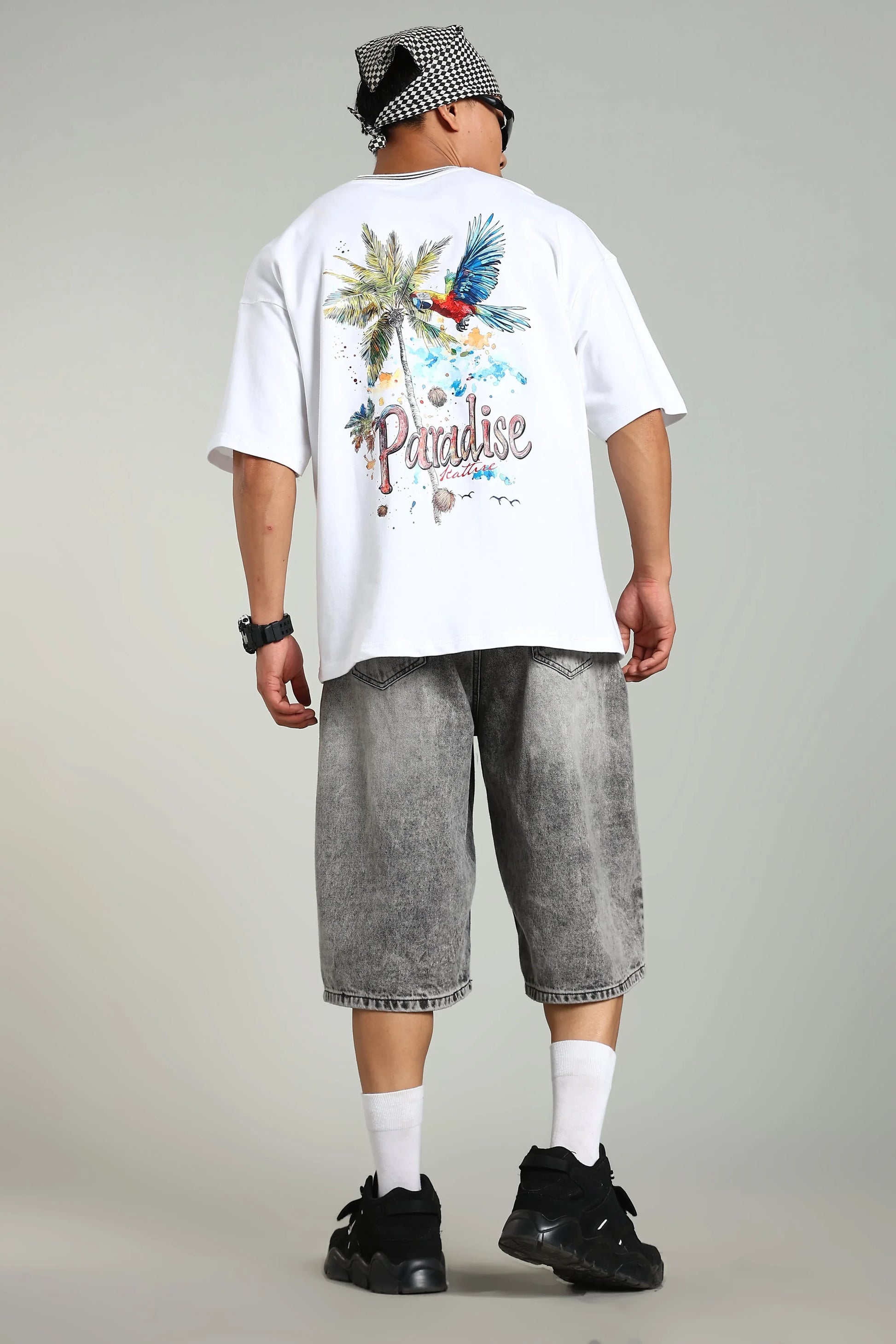 Paradise Oversized Heavyweight T-Shirt – 240 GSM - The Kattire