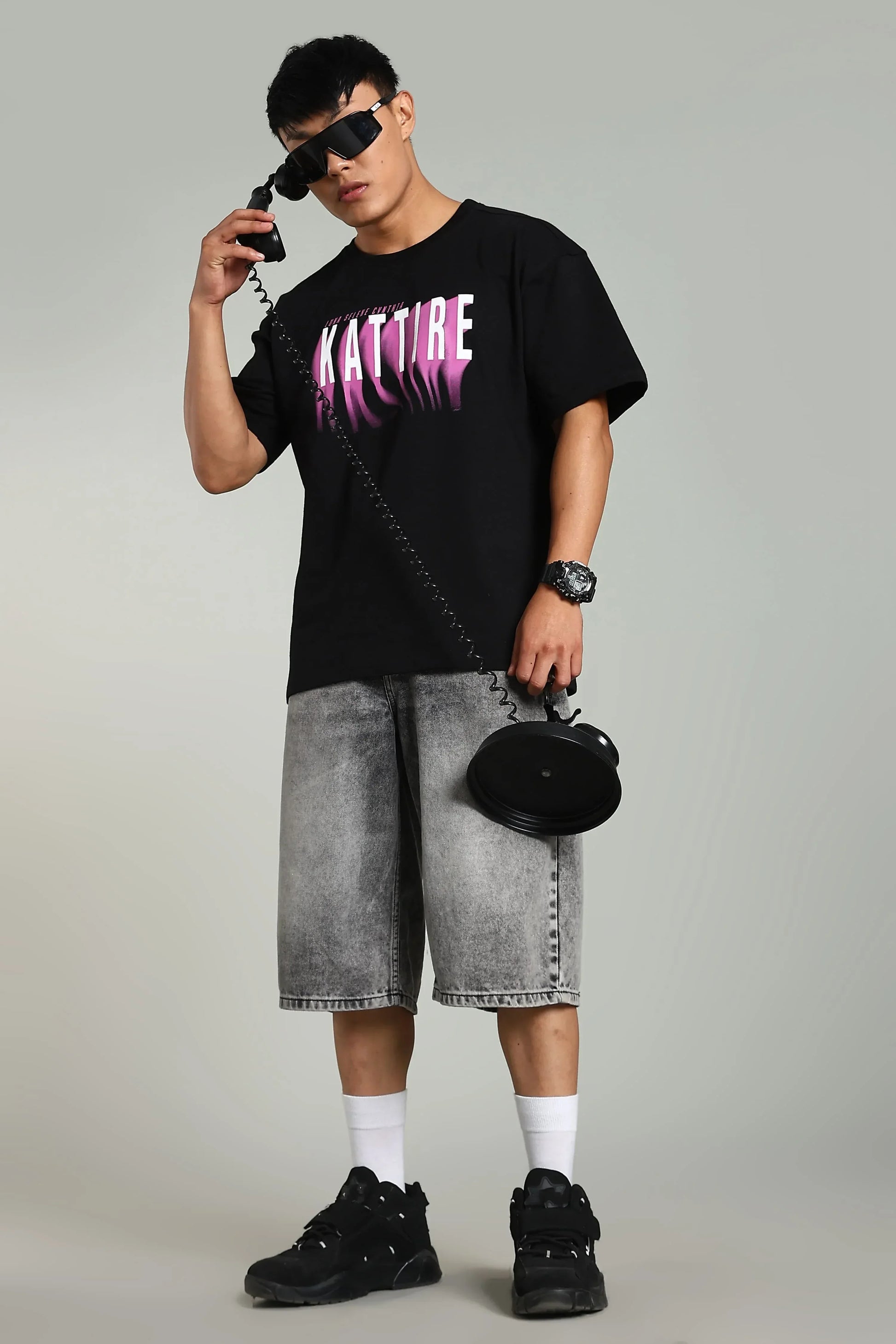Kattire Moon Oversized T-Shirt - The Kattire