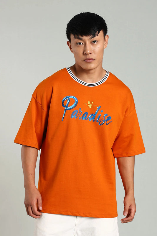 Paradise Graphic Oversized T-Shirt - The Kattire