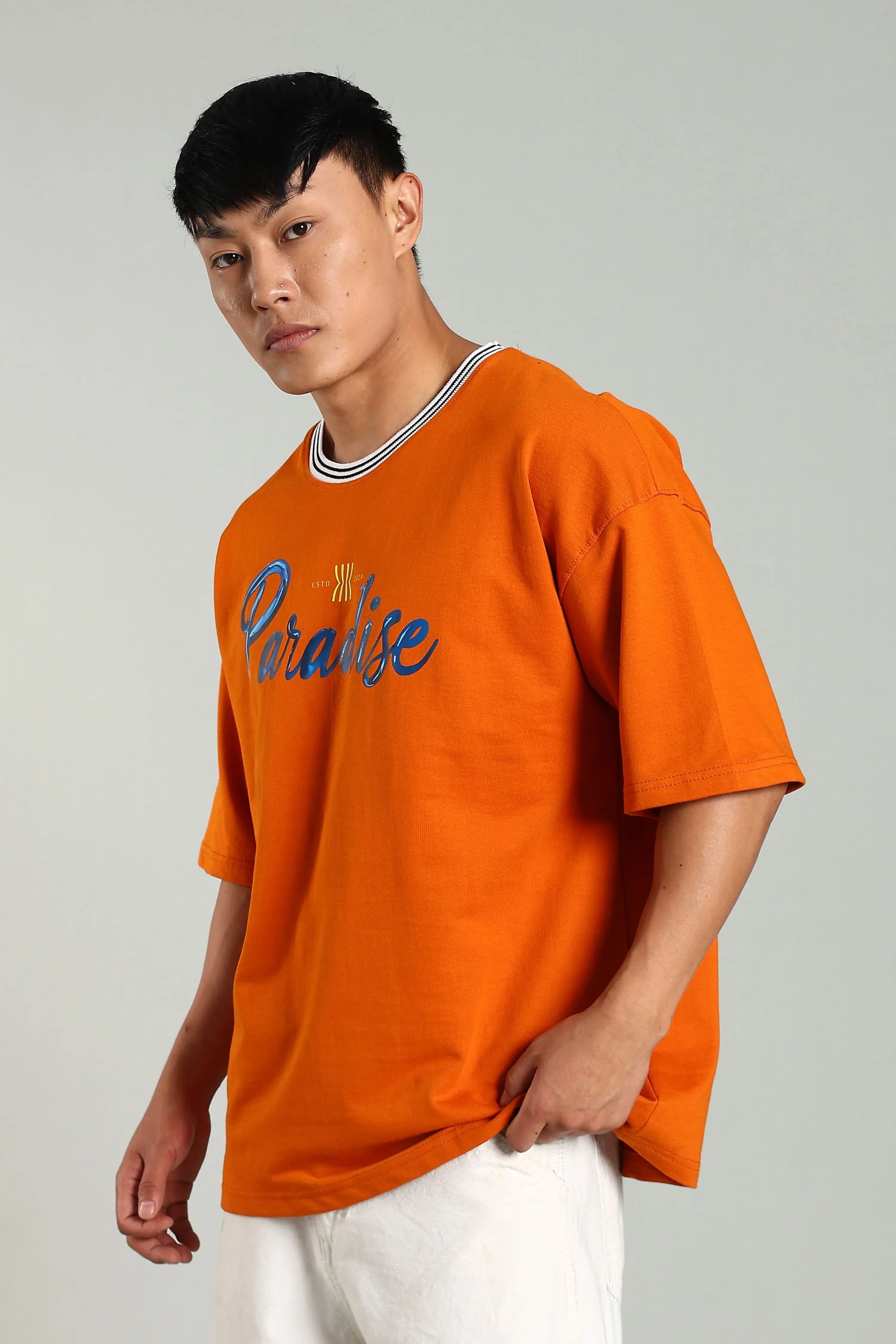 Paradise Graphic Oversized T-Shirt - The Kattire