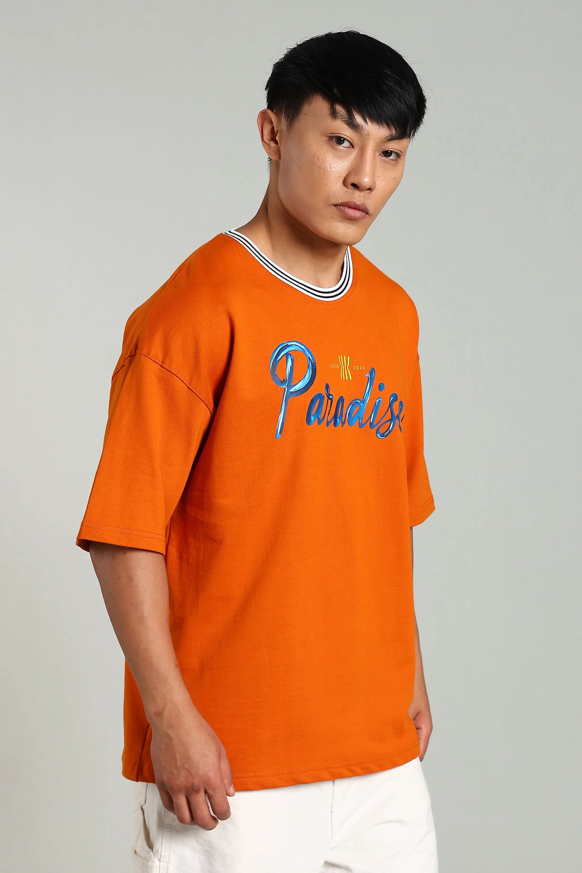 Paradise Graphic Oversized T-Shirt - The Kattire