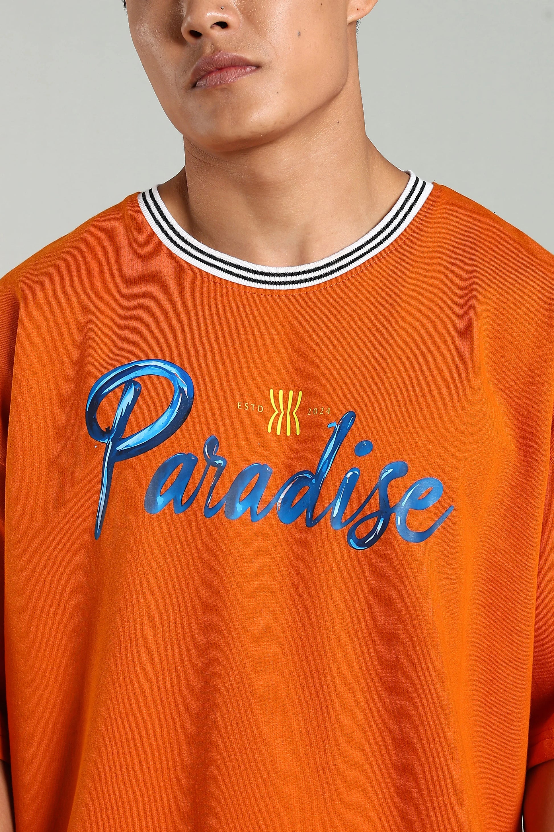 Paradise Graphic Oversized T-Shirt - The Kattire