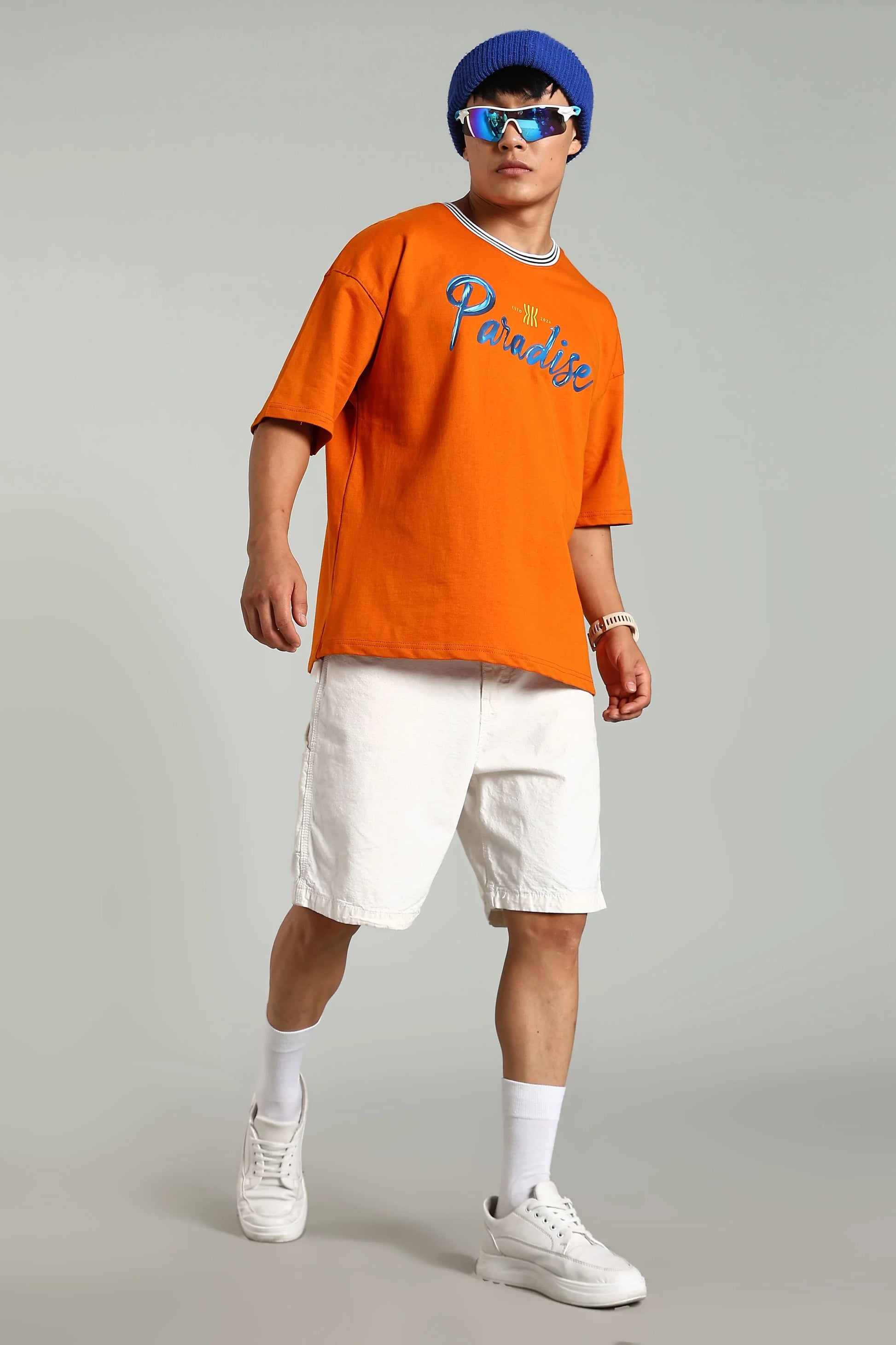 Paradise Graphic Oversized T-Shirt - The Kattire