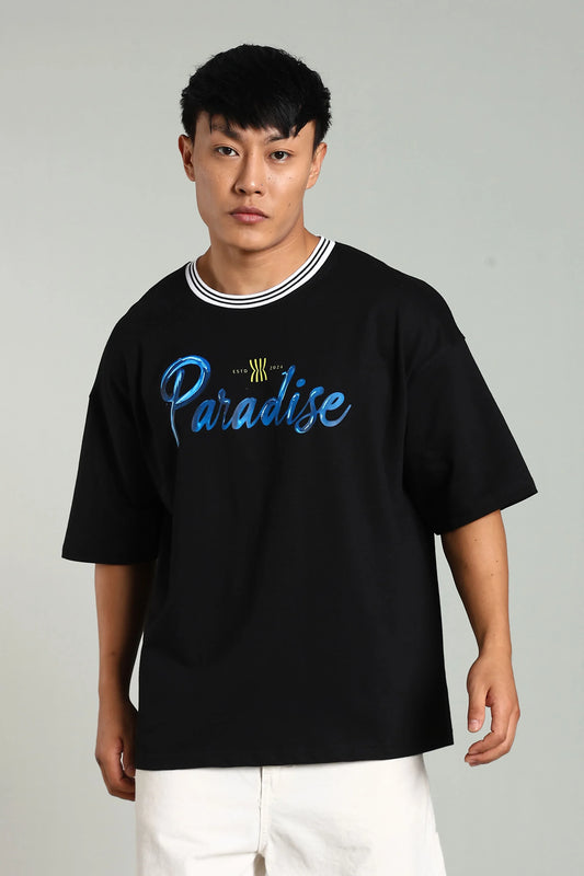 Paradise Graphic Oversized T-Shirt - The Kattire