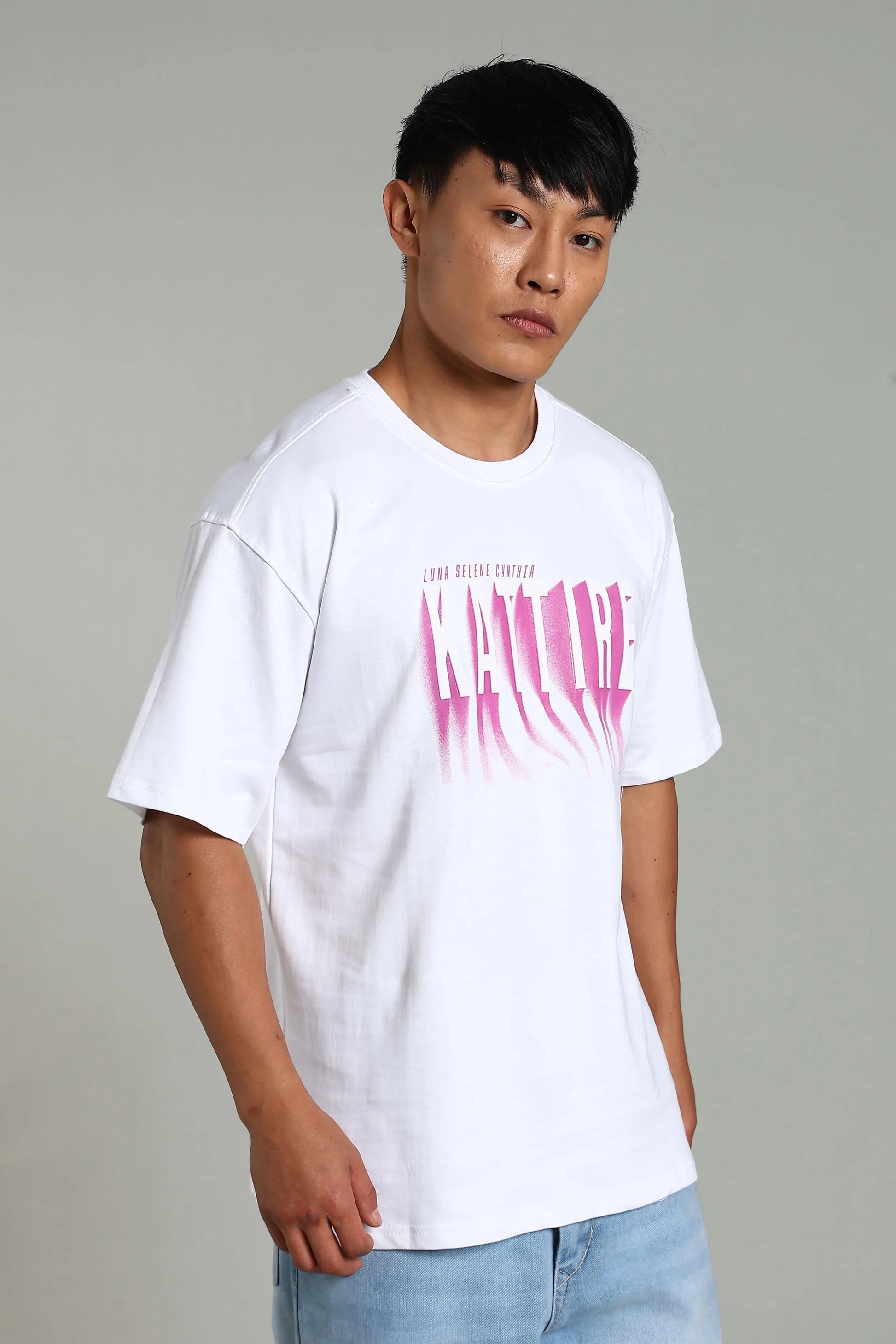 Kattire Moon Oversized T-Shirt - The Kattire