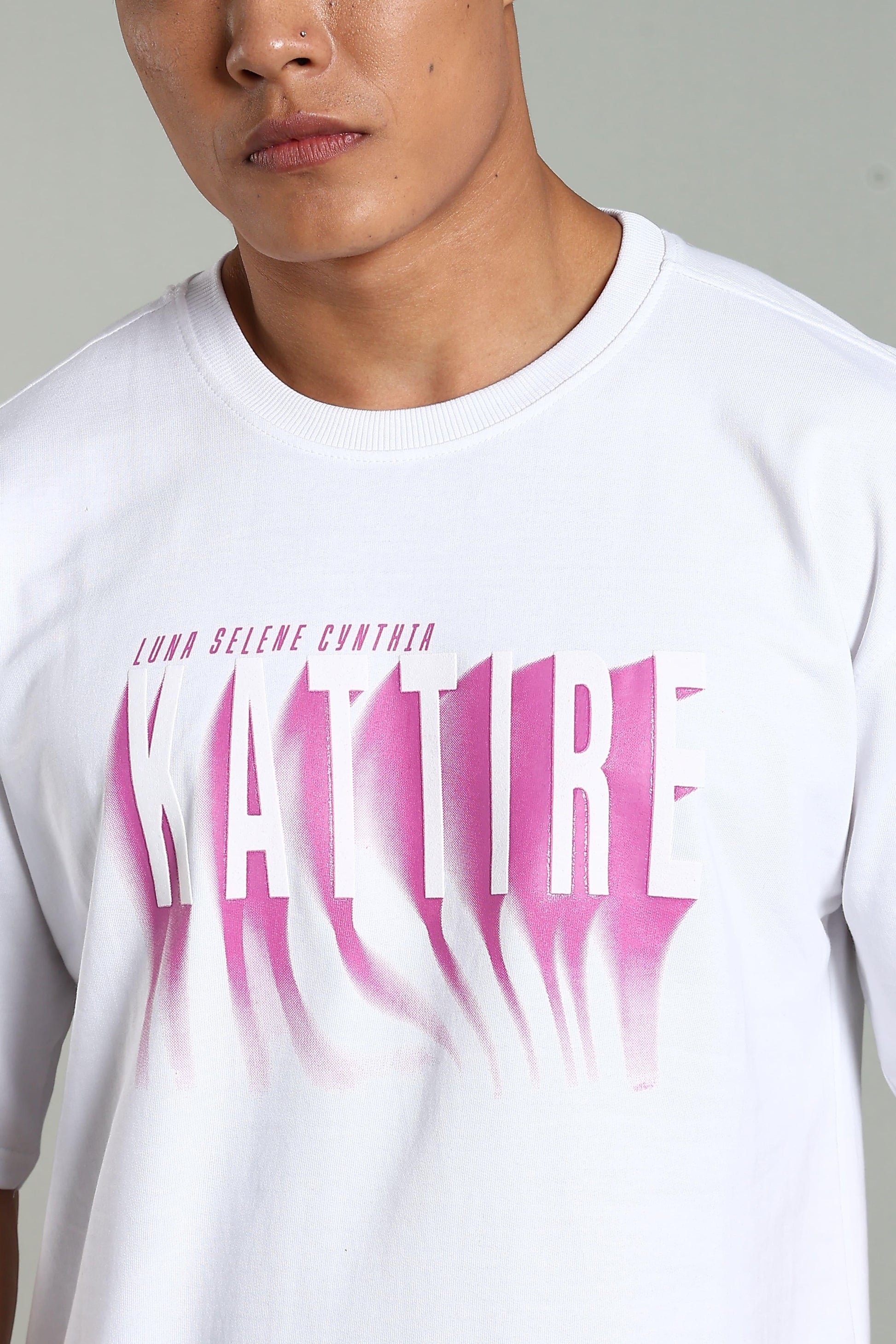 Kattire Moon Oversized T-Shirt - The Kattire