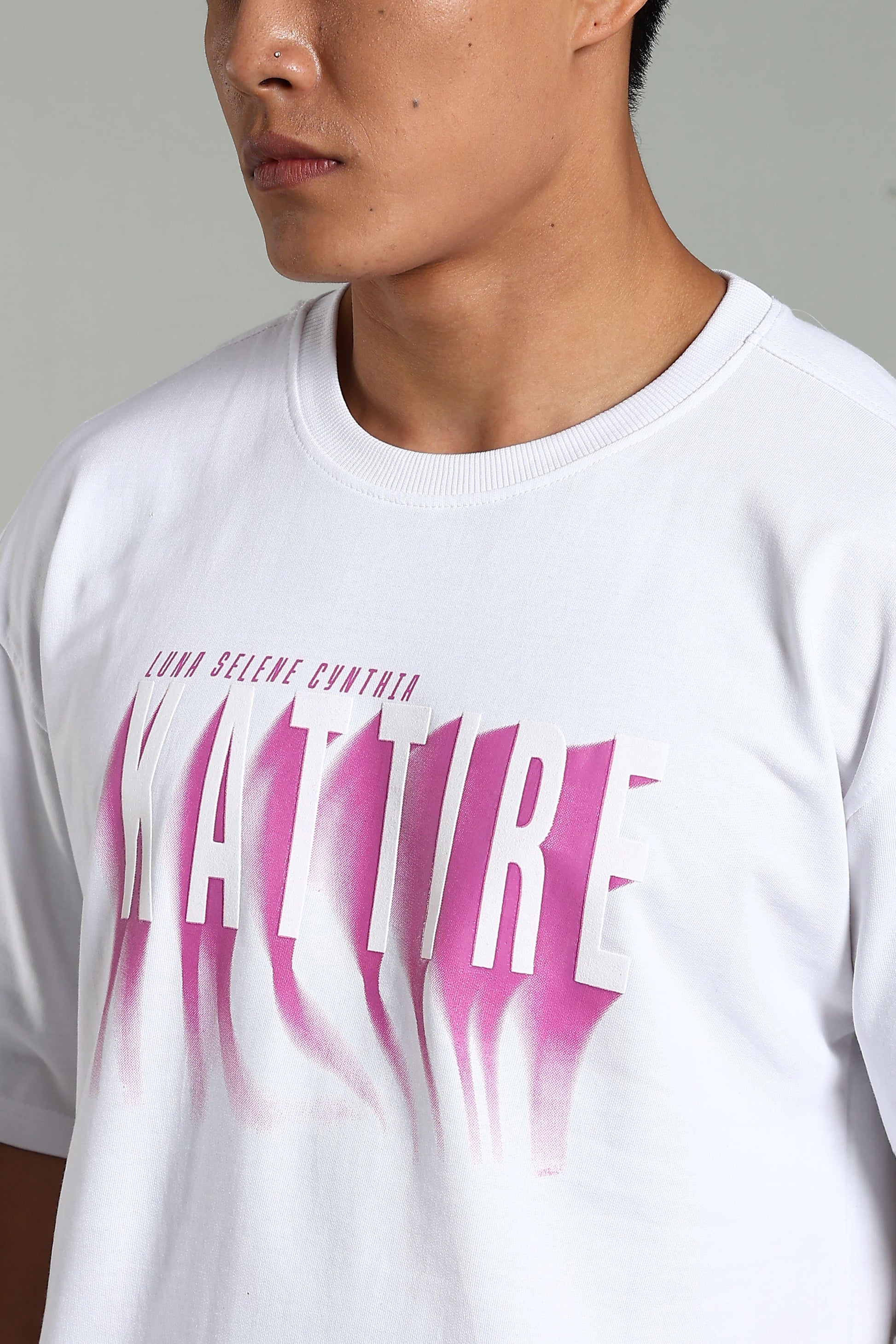 Kattire Moon Oversized T-Shirt - The Kattire