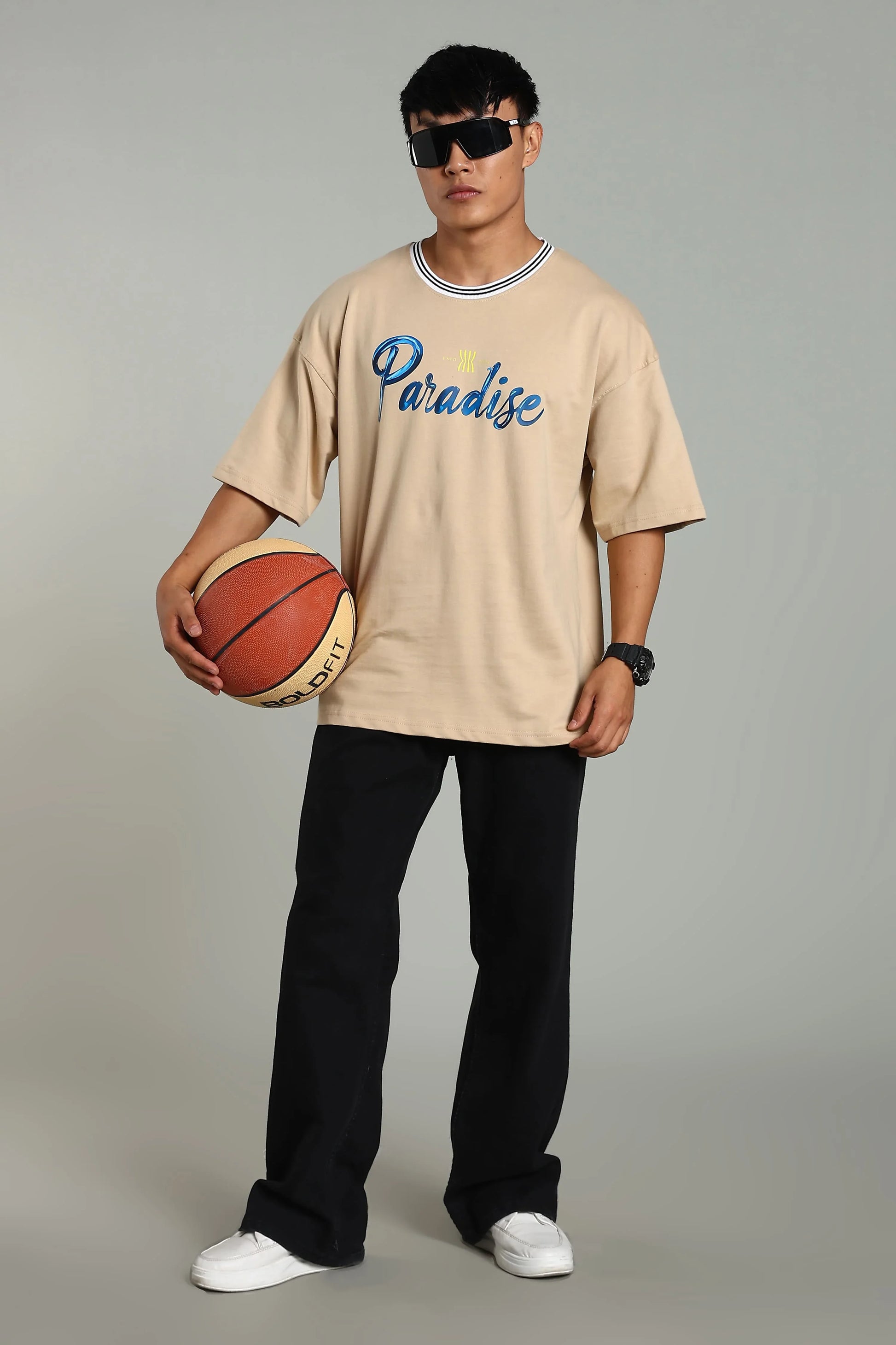 Paradise Graphic Oversized T-Shirt - The Kattire