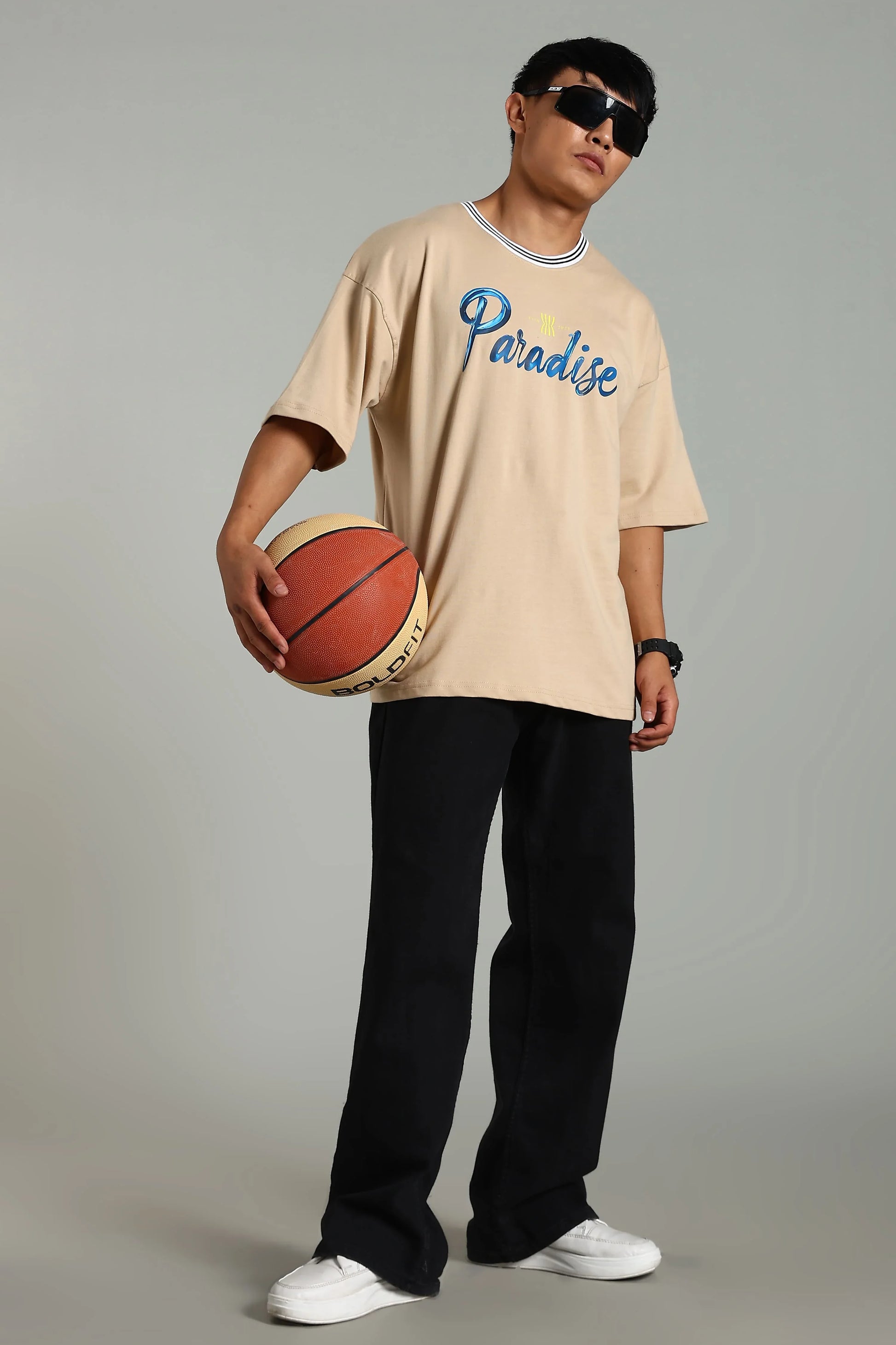 Paradise Graphic Oversized T-Shirt - The Kattire