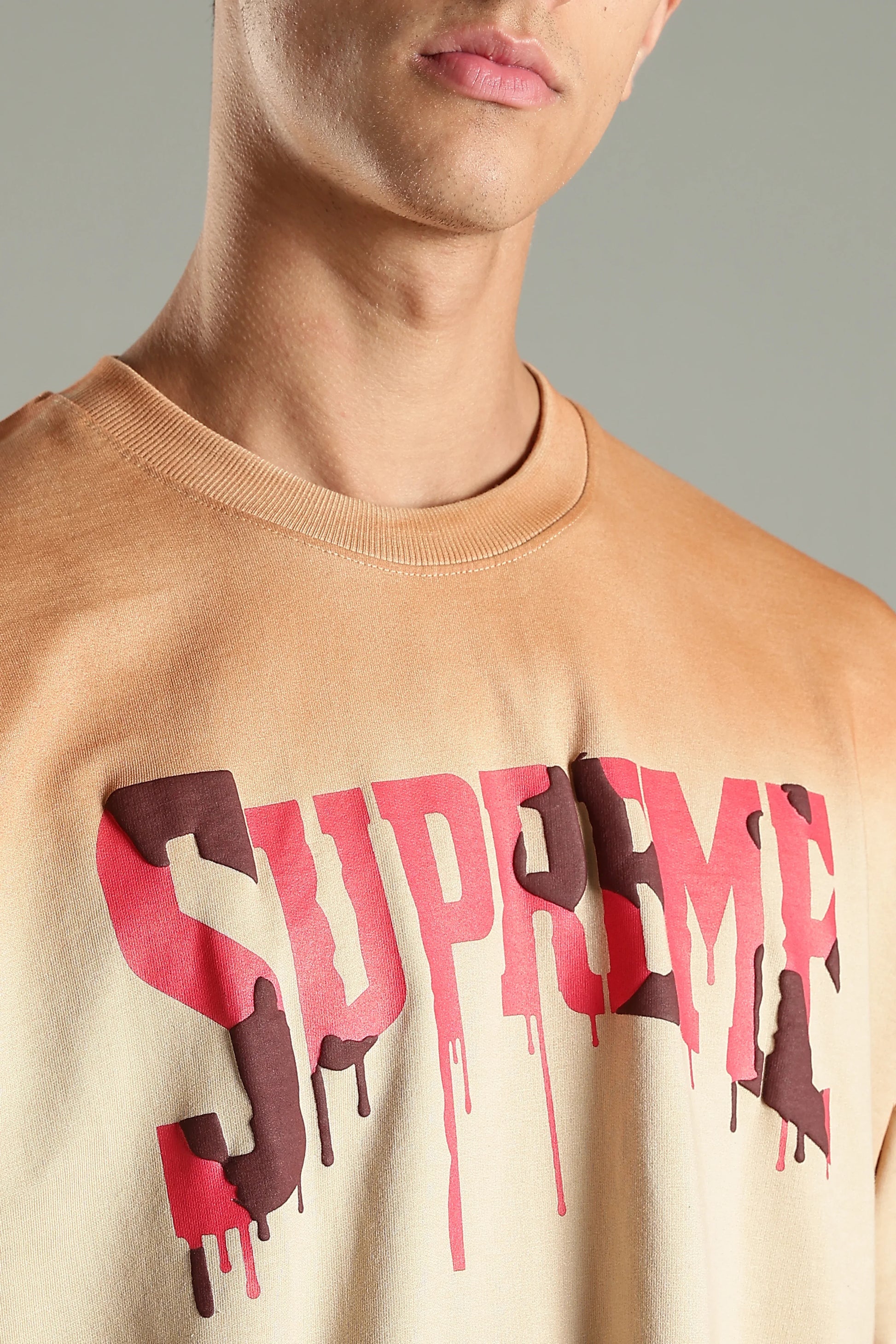 Supreme Graphic Oversized T-Shirt - The Kattire