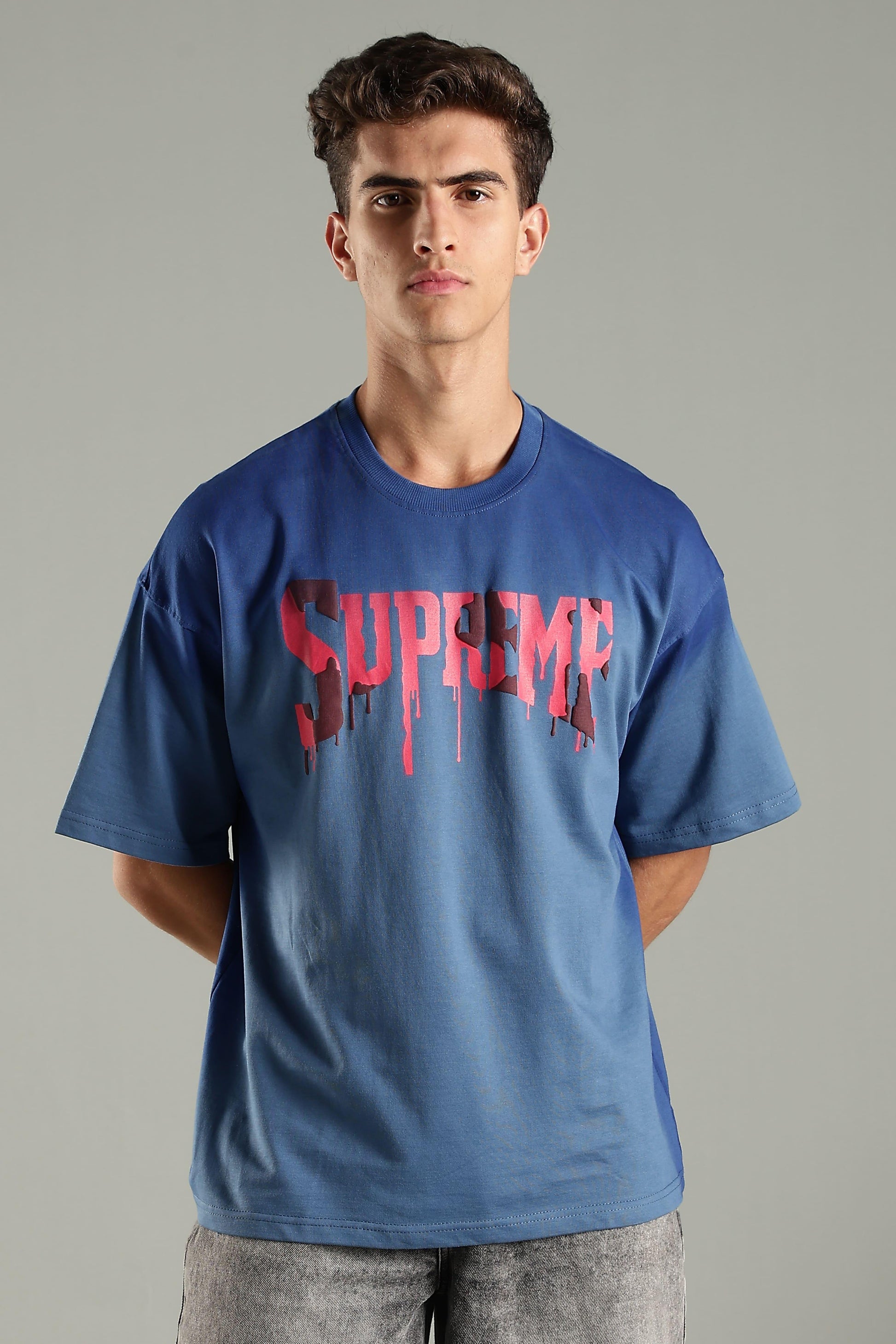 Supreme Graphic Oversized T-Shirt - The Kattire