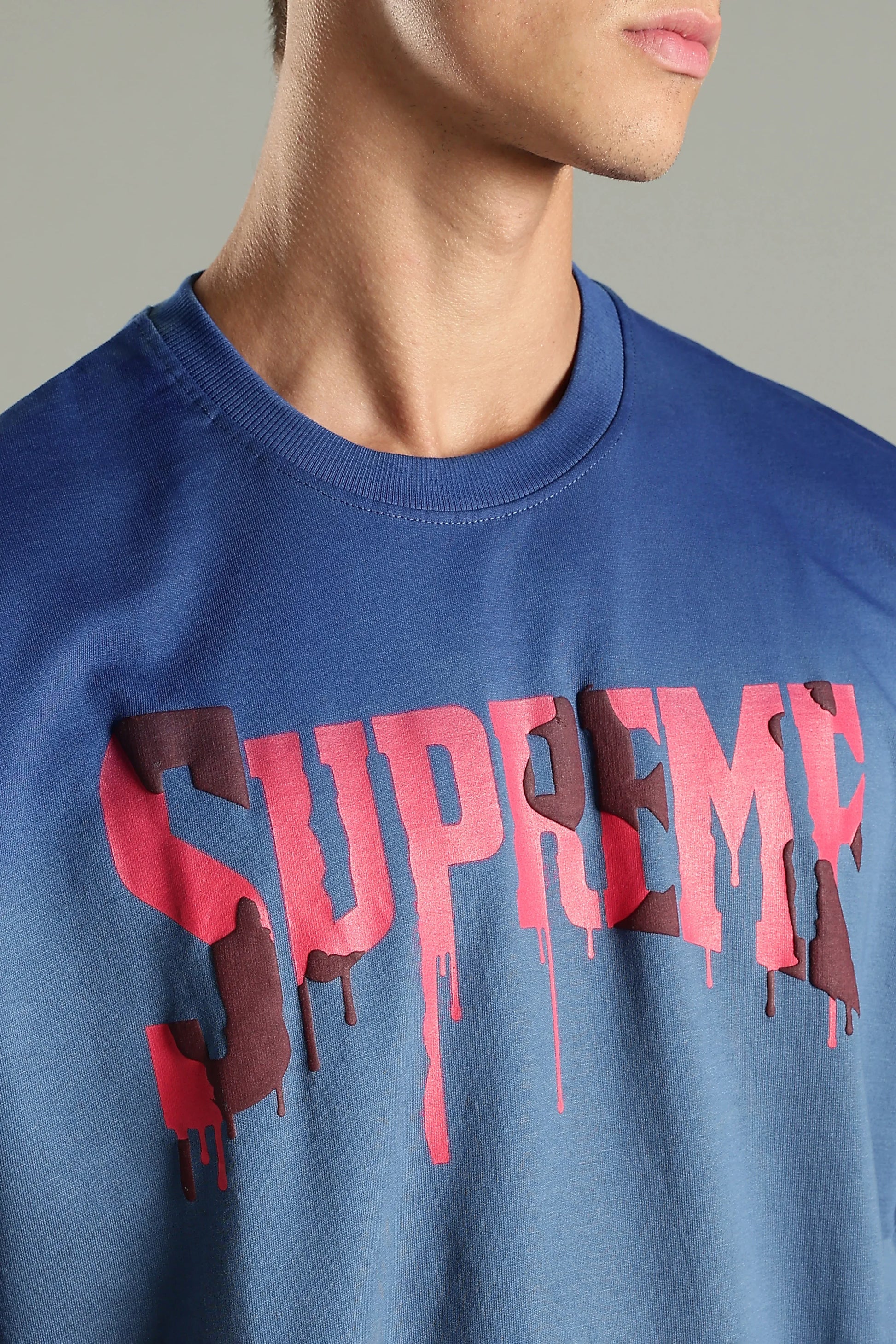 Supreme Graphic Oversized T-Shirt - The Kattire