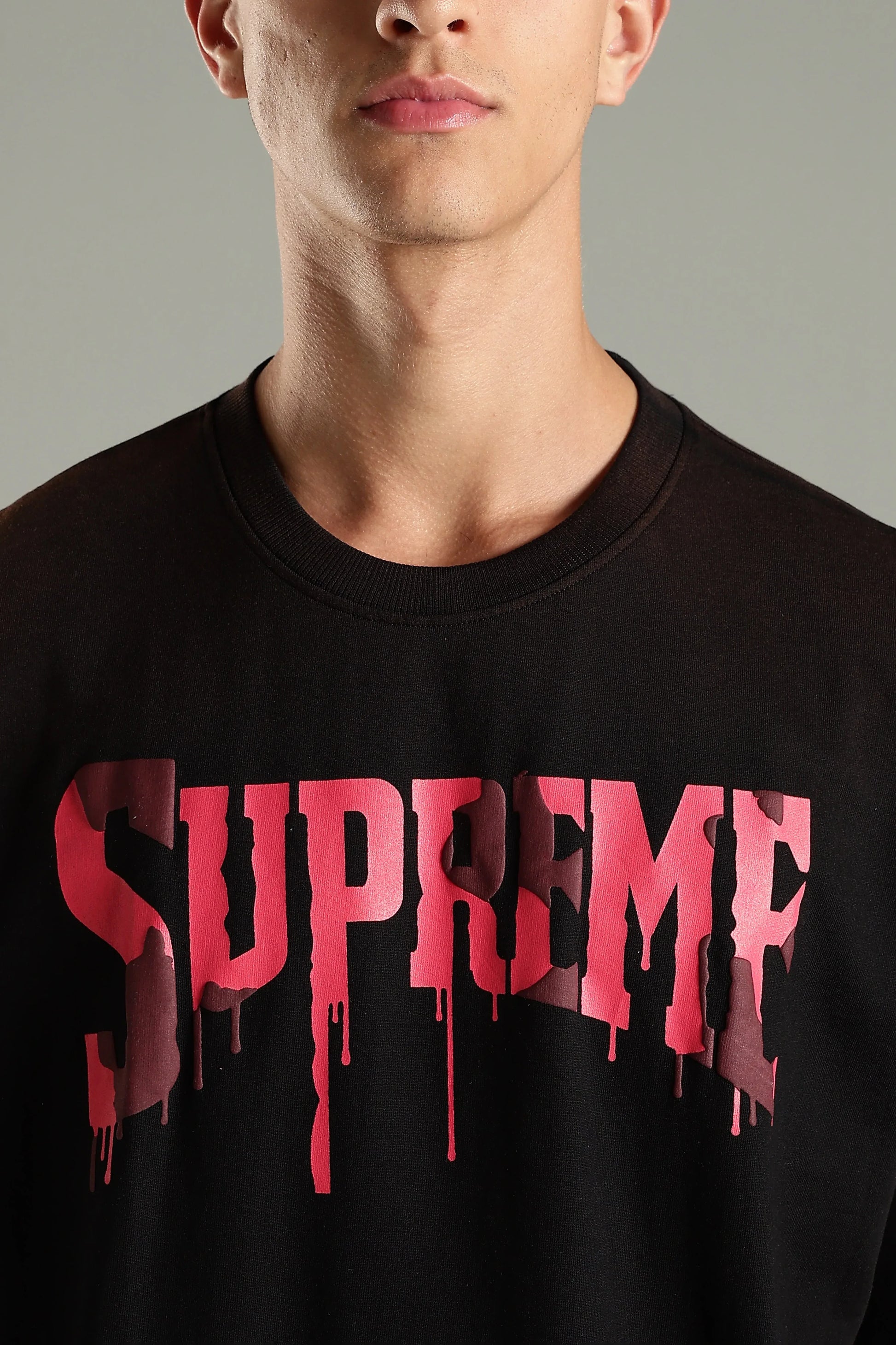 Supreme Graphic Oversized T-Shirt - The Kattire