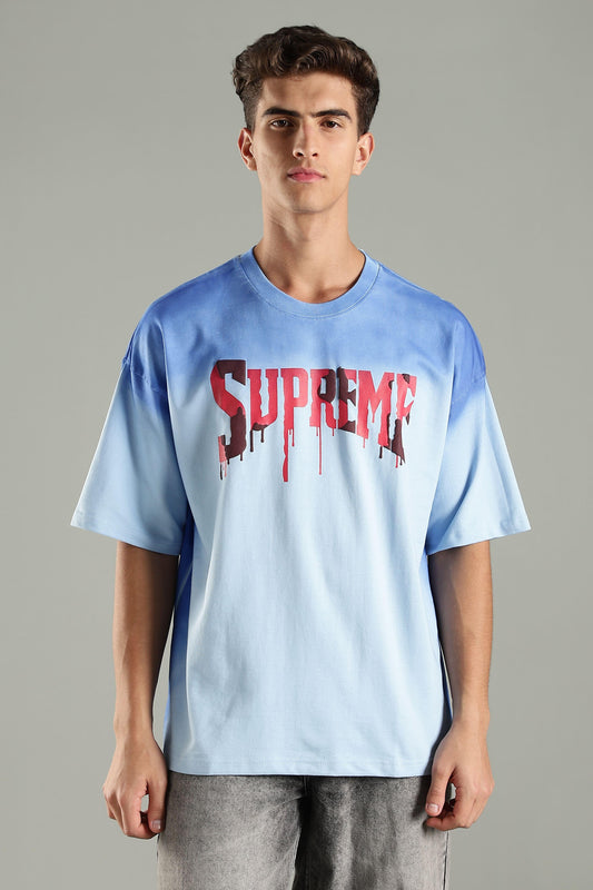 Supreme Graphic Oversized T-Shirt - The Kattire