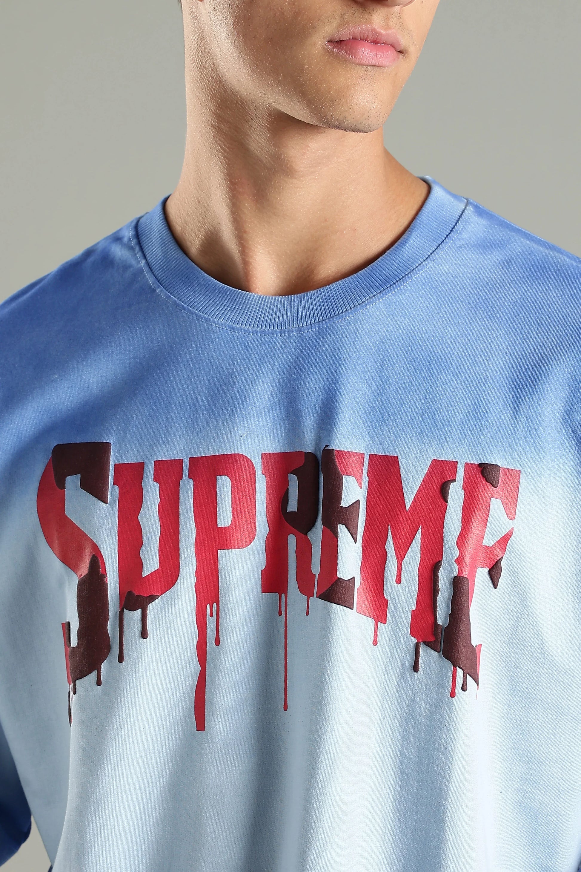 Supreme Graphic Oversized T-Shirt - The Kattire