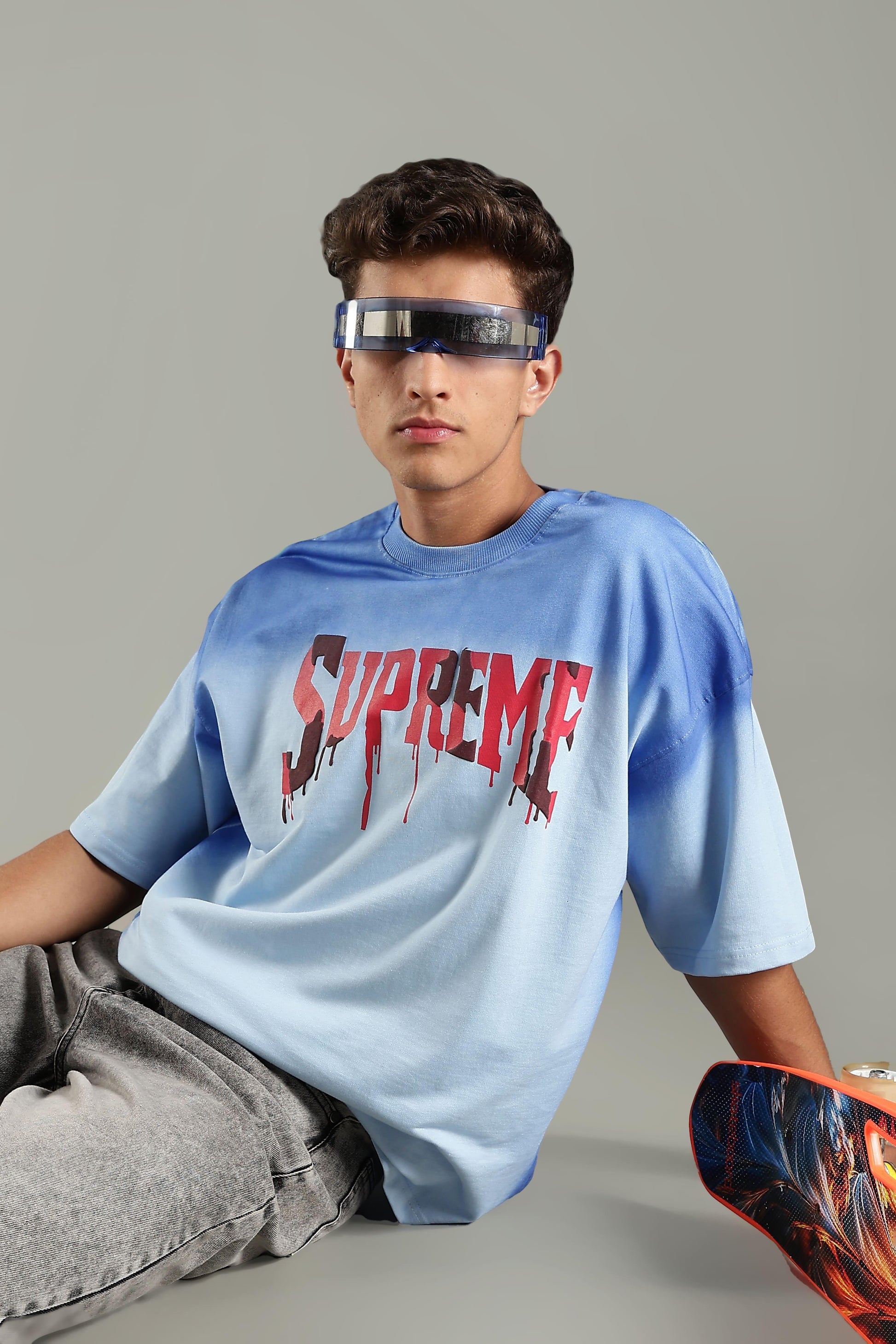 Supreme Graphic Oversized T-Shirt - The Kattire