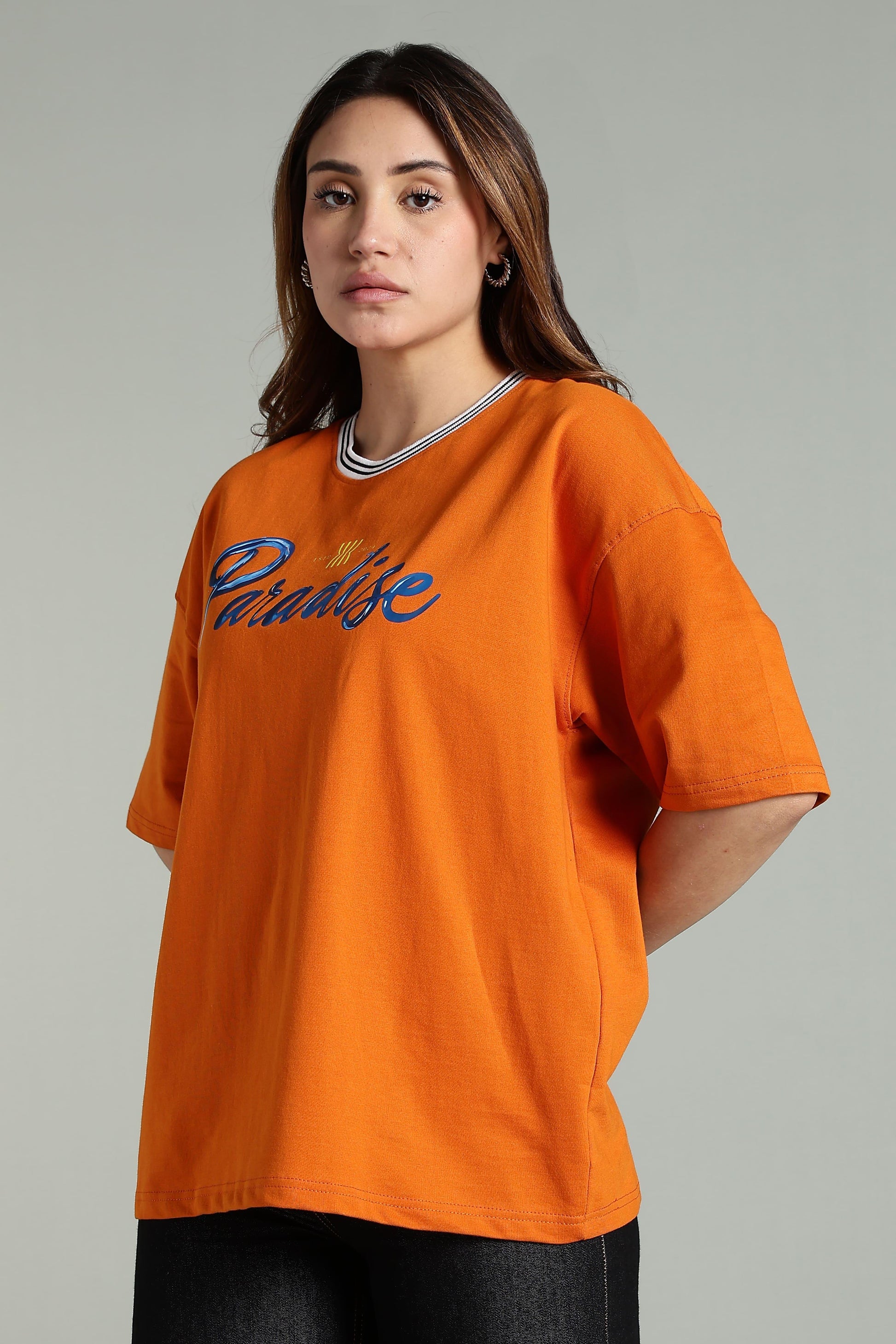 Paradise Graphic Oversized T-Shirt - The Kattire