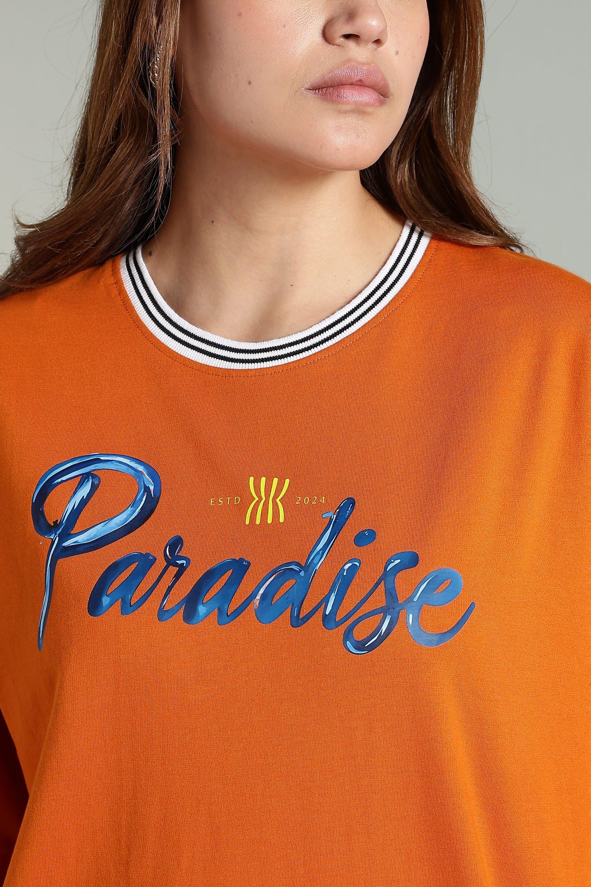 Paradise Graphic Oversized T-Shirt - The Kattire