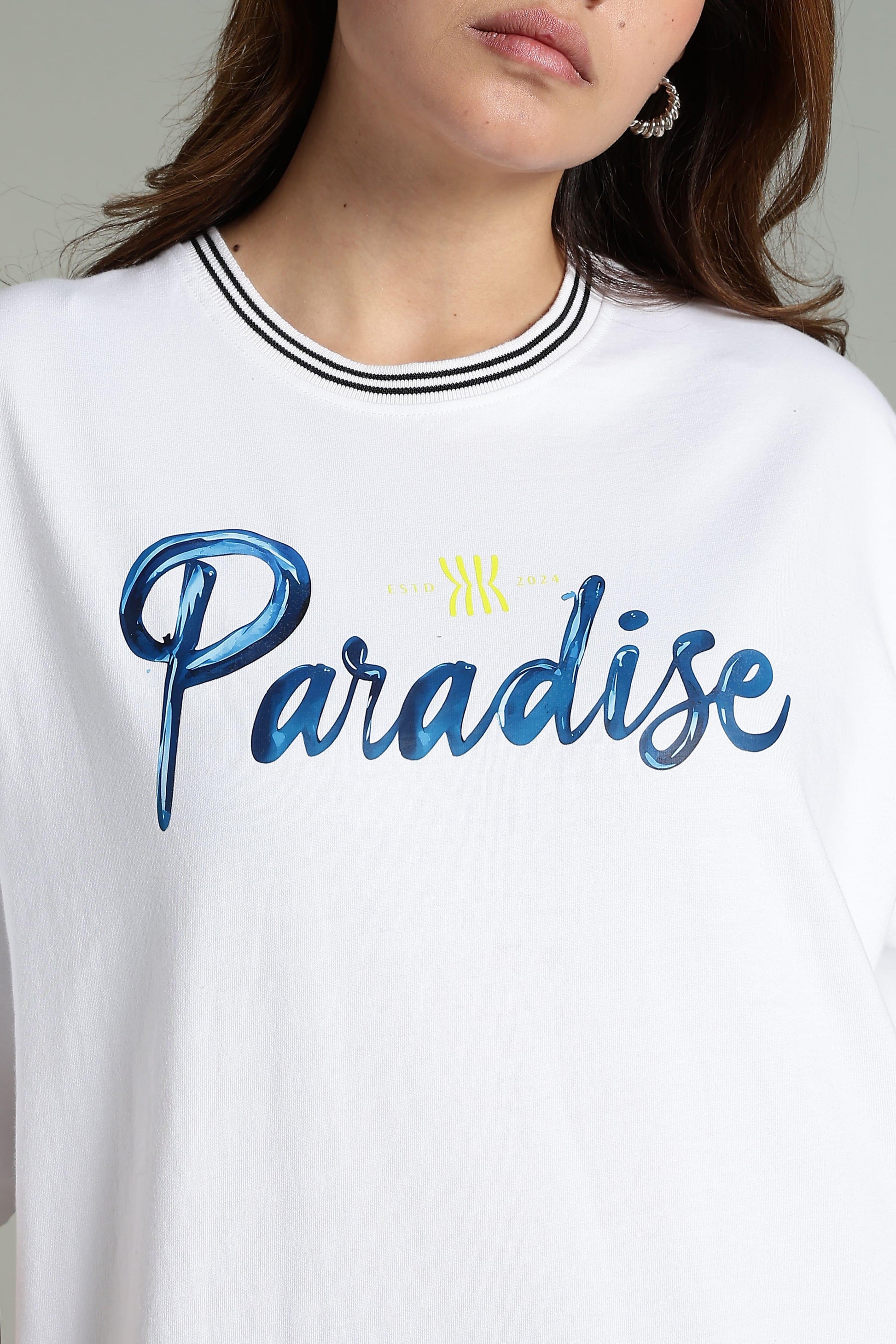 Paradise Graphic Oversized T-Shirt - The Kattire