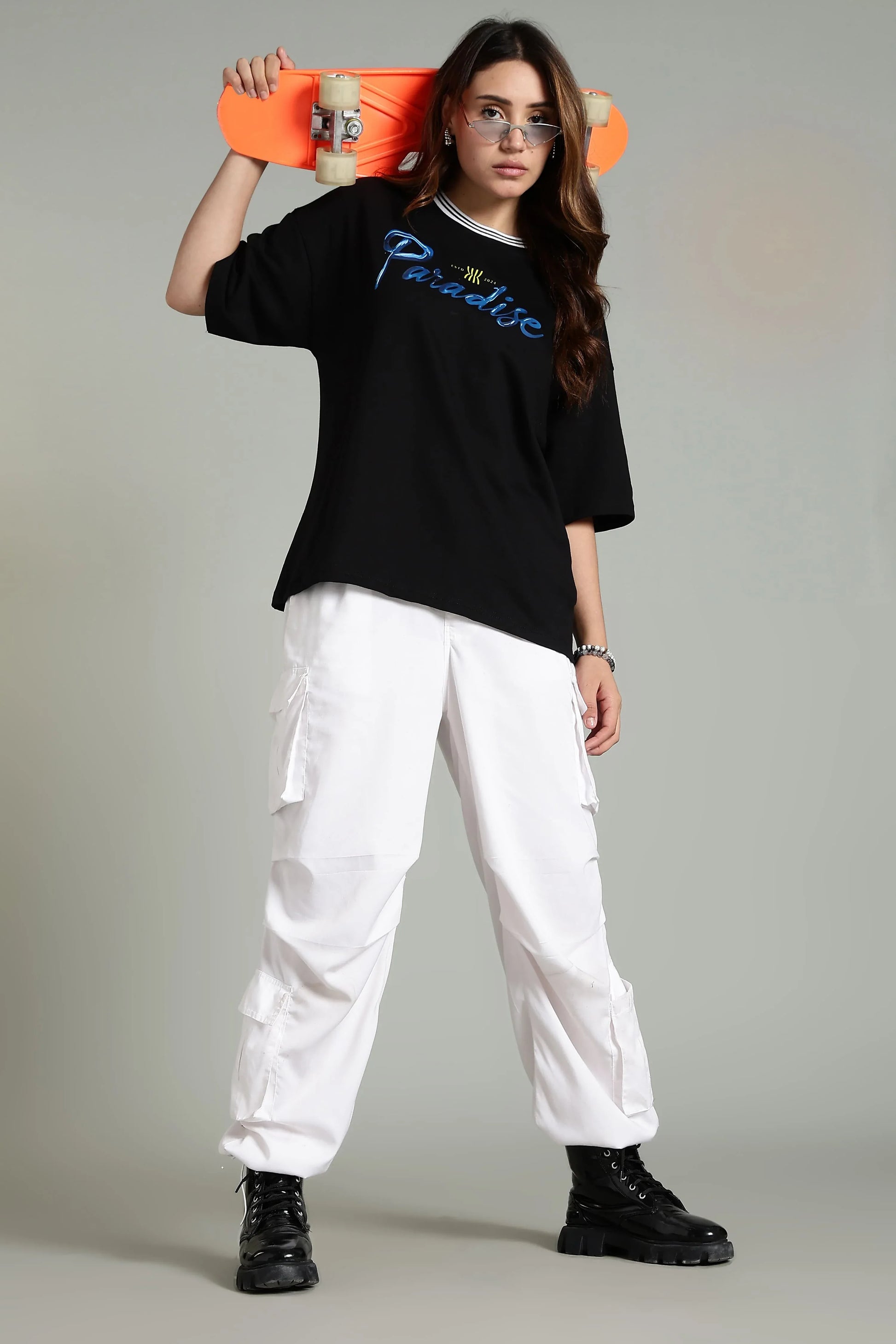 Paradise Graphic Oversized T-Shirt - The Kattire