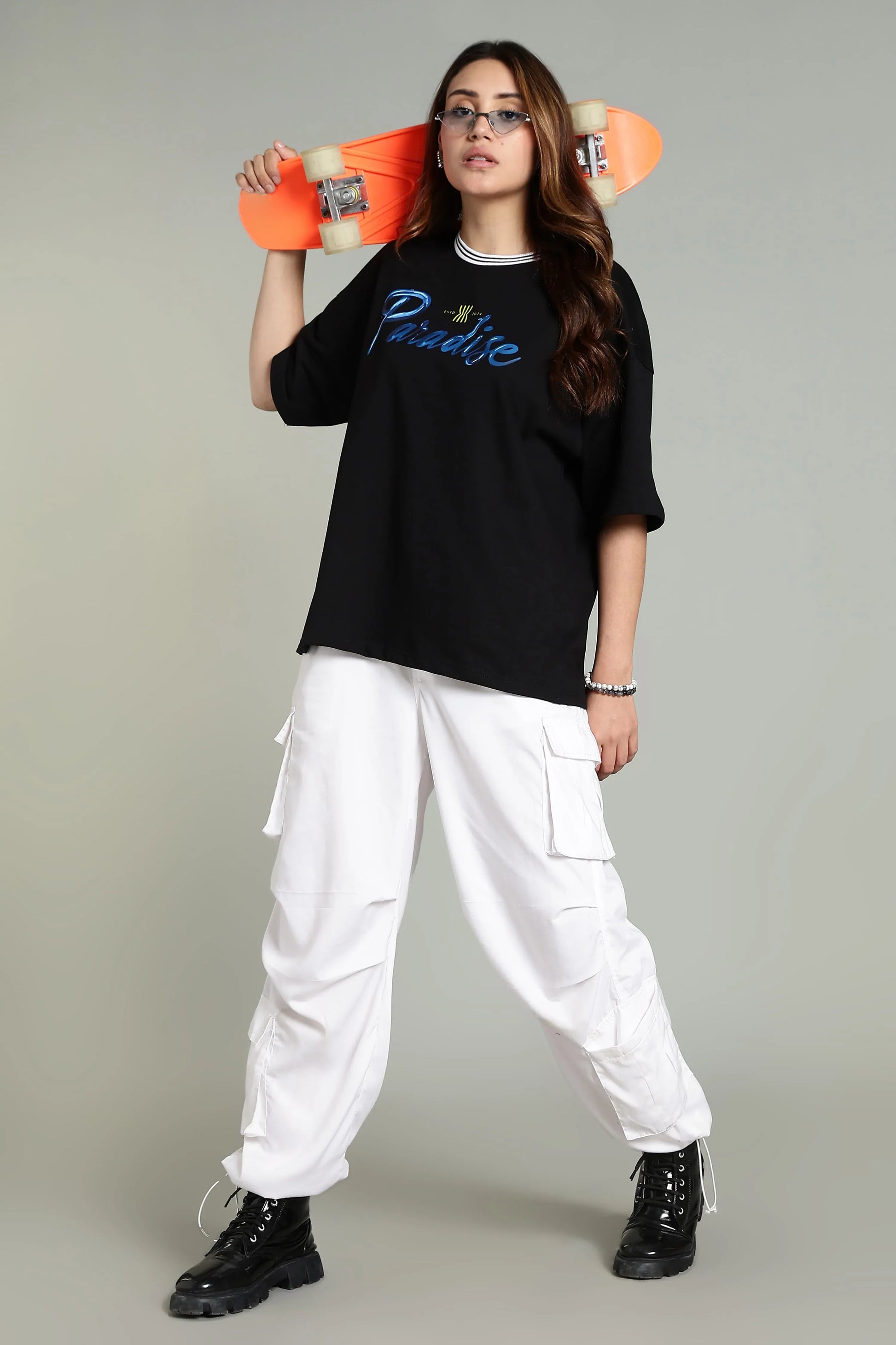 Paradise Graphic Oversized T-Shirt - The Kattire